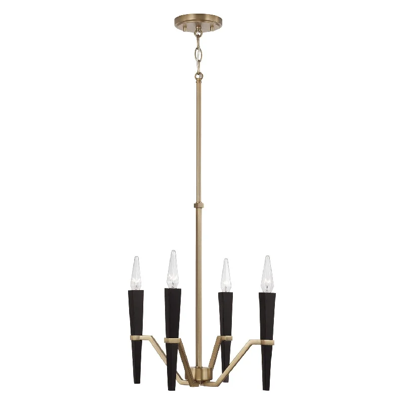 Durable Industrial Lighting for Harsh EnvironmentsEnzo Four Light Chandelier