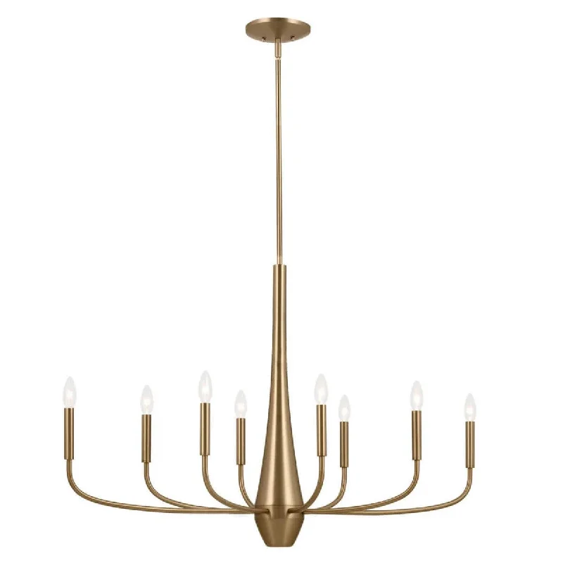 Color - Tunable Industrial Lighting for Special ApplicationsDeela 41" 8-Light Oval Chandelier 1-Tier, Champagne Bronze Finish Color - Tunable Industrial Lighting for Special ApplicationsDeela 41" 8-Light Oval Chandelier 1-Tier, Champagne Bronze Finish