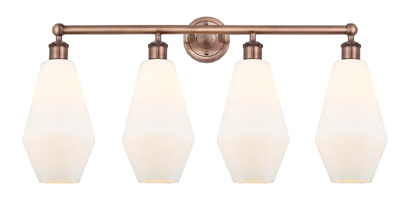 Corrosion - Resistant Industrial Lighting for Coastal FactoriesDowntown Urban Four Light Bath Vanity Corrosion - Resistant Industrial Lighting for Coastal FactoriesDowntown Urban Four Light Bath Vanity