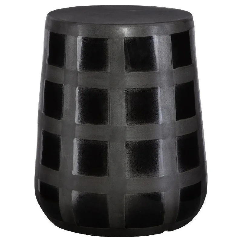 Track lighting for creating a focal pointPatchwork Garden Stool