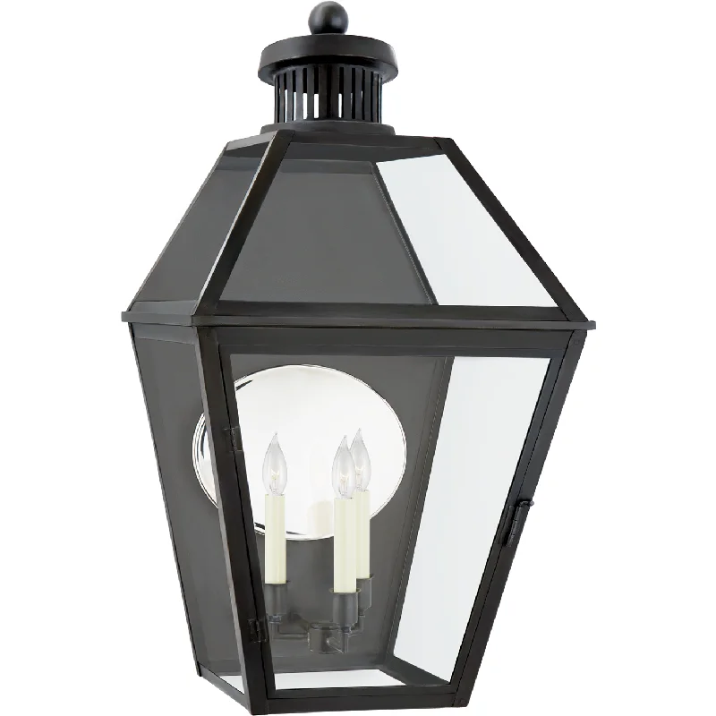Industrial - style track lighting for loftsStratford Large 3/4 Wall Lantern