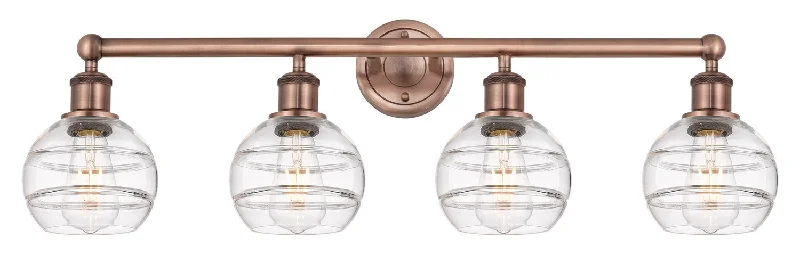 Adjustable Industrial Lighting for Flexible IlluminationEdison Four Light Bath Vanity Adjustable Industrial Lighting for Flexible IlluminationEdison Four Light Bath Vanity