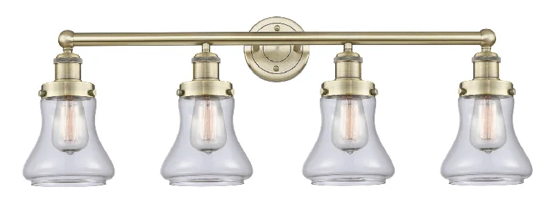 Industrial Lighting for Woodworking FactoriesEdison Four Light Bath Vanity