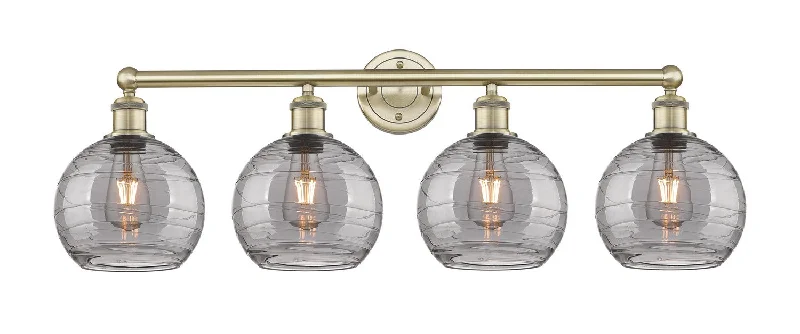 Industrial Emergency Lighting for Safety in FactoriesDowntown Urban Four Light Bath Vanity
