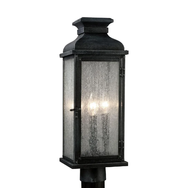 Industrial Task Lighting for Precision WorkstationsPediment 20 In. 3 Lights Lantern Head Bronze finish Industrial Task Lighting for Precision WorkstationsPediment 20 In. 3 Lights Lantern Head Bronze finish