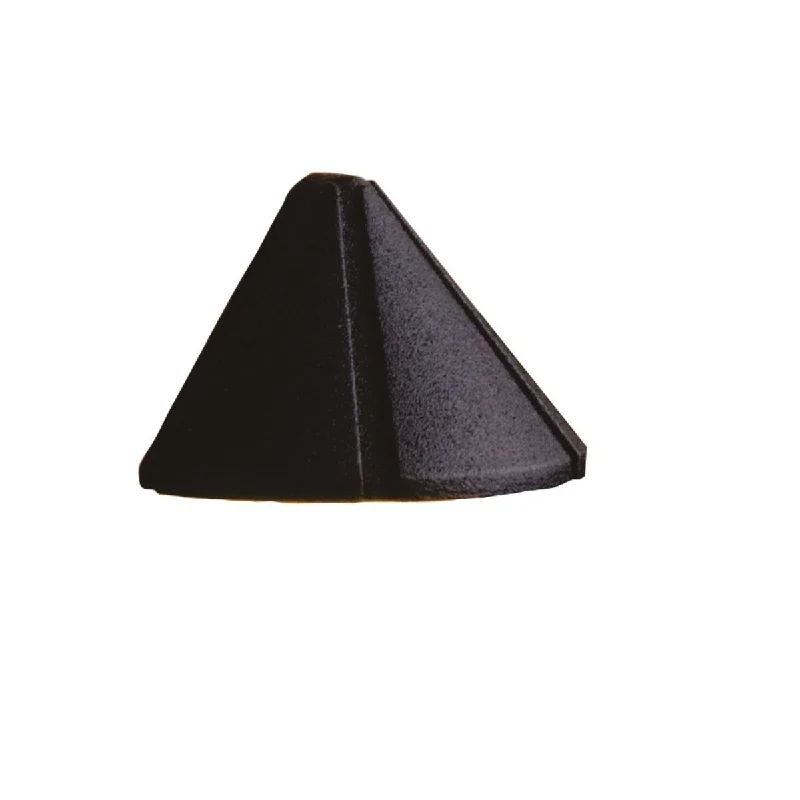 Industrial Lighting for Woodworking Factories12V LED Mini Deck Light 2700K Textured Black