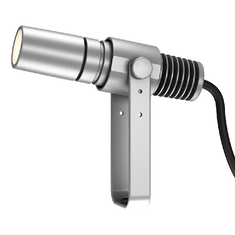 White track lighting for a clean lookLumiere Hollywood 1702 Image Projector with Safety Chain 12V