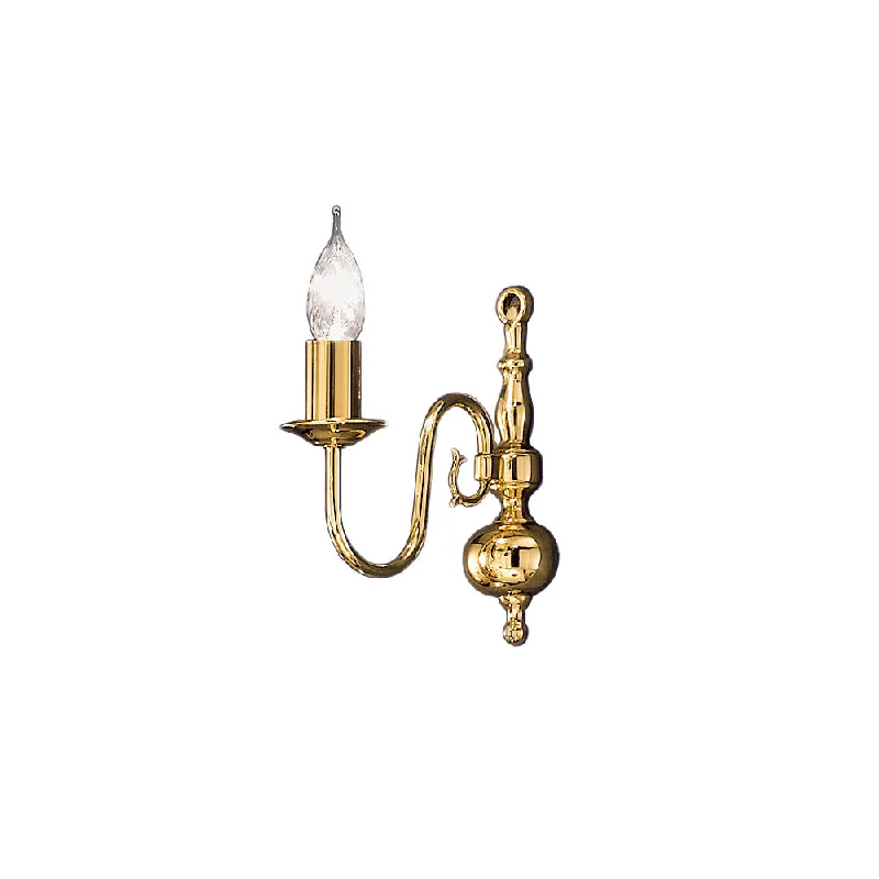 Rustic track lighting for farmhouse decorDelphine 1/2Lt Wall Bracket - Polished Brass Finish Rustic track lighting for farmhouse decorDelphine 1/2Lt Wall Bracket - Polished Brass Finish