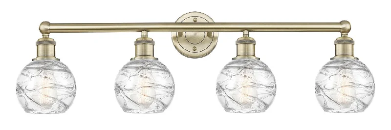 Low - Bay Industrial Lighting Fixtures for Small FactoriesEdison Four Light Bath Vanity