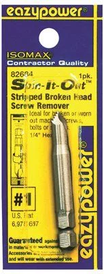 Industrial - style track lighting for loftsEazypower Spin It Out Screw Remover #1