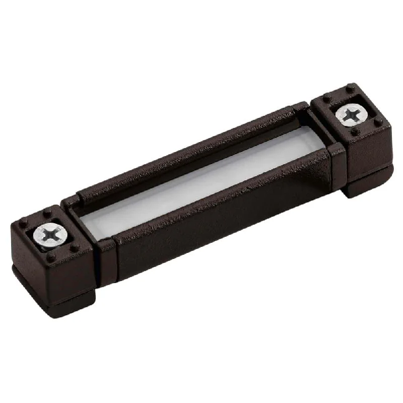 Dust - Resistant Industrial Lighting for Dirty Workspaces12V LED 3" Hardscape Light 3000K Textured Architectural Bronze Aluminum