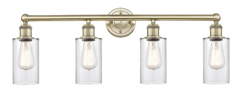 Industrial Lighting for Chemical PlantsEdison Four Light Bath Vanity