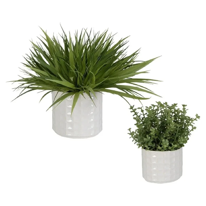 Smart track lighting with voice controlEdgewood Greenery, Set/2