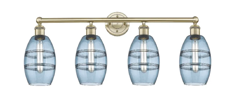 Industrial Lighting for Electronics ManufacturingEdison Four Light Bath Vanity