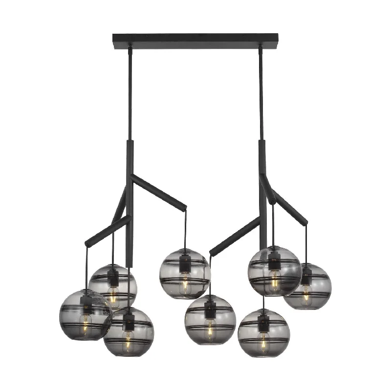 Low - Bay Industrial Lighting Fixtures for Small FactoriesSedona Eight Light Chandelier Low - Bay Industrial Lighting Fixtures for Small FactoriesSedona Eight Light Chandelier