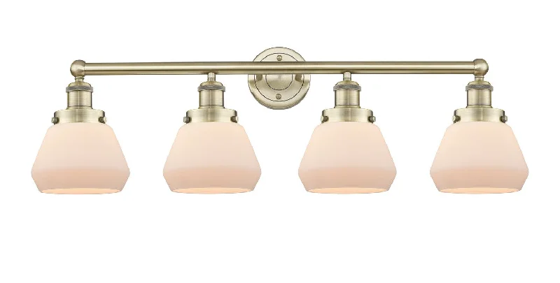 Energy - Efficient Industrial Lighting for Cost - SavingsEdison Four Light Bath Vanity