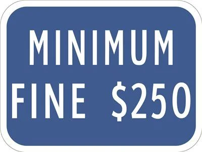 Smart track lighting with voice controlMinimum Fine $250 Sign 9 Inch  X 12 Inch