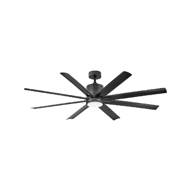 Track lighting for accentuating artworksVantage 66" LED Smart Fan