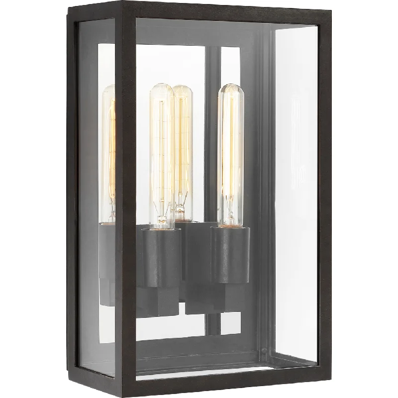 Track lighting for modernizing traditional interiorsFresno Medium 2-Light 3/4 Wall Lantern