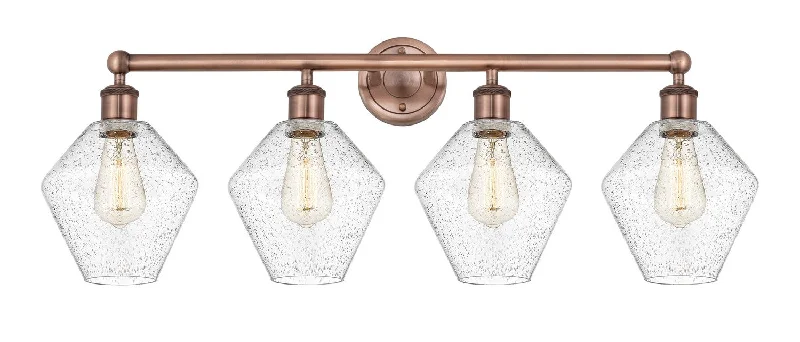 Industrial Lighting for Chemical PlantsDowntown Urban Four Light Bath Vanity
