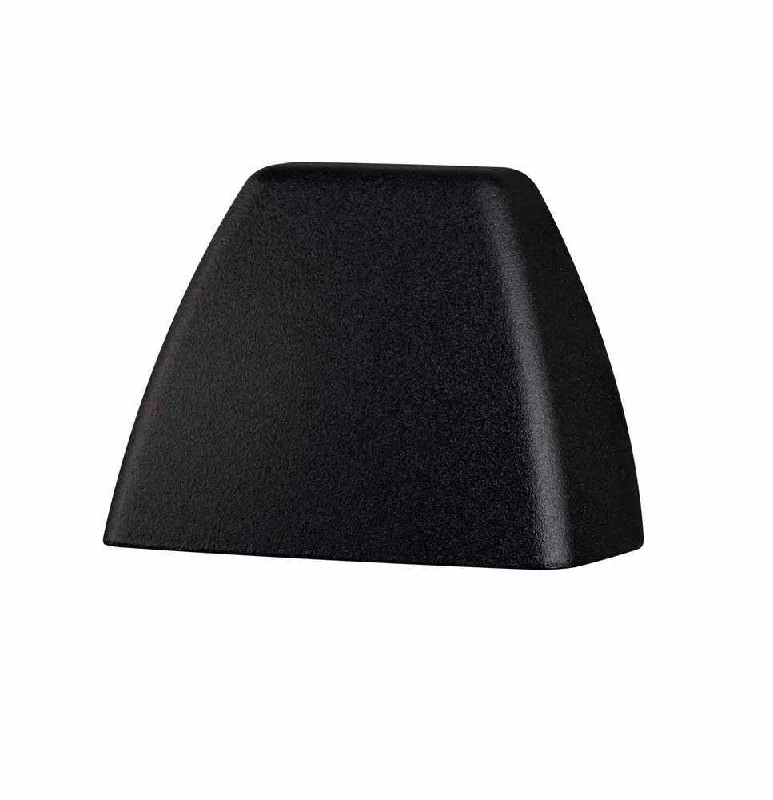 Industrial Lighting for Furniture Factories12V LED Deck Light 4 Corners 3000K Textured Black