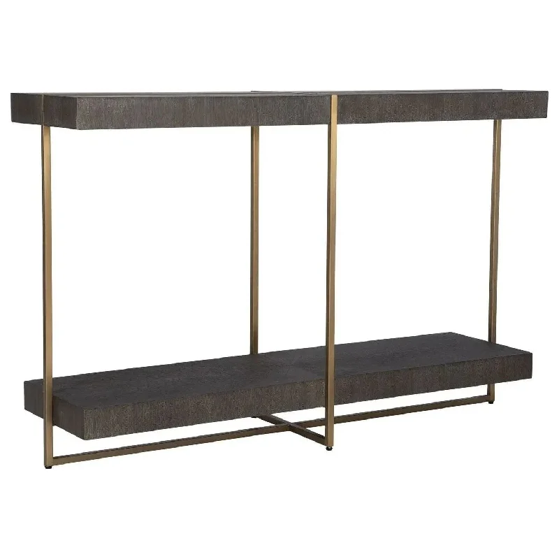 Track lighting for highlighting bookcasesTaja Console Table