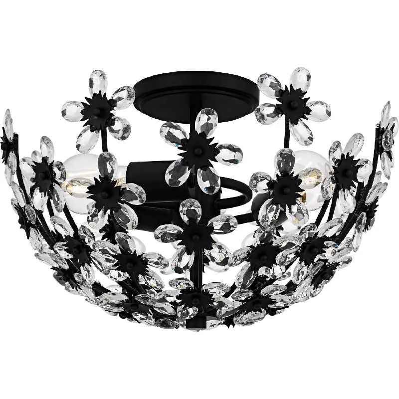 Track lighting for high - ceiling spacesRosemary Semi-Flush Mount