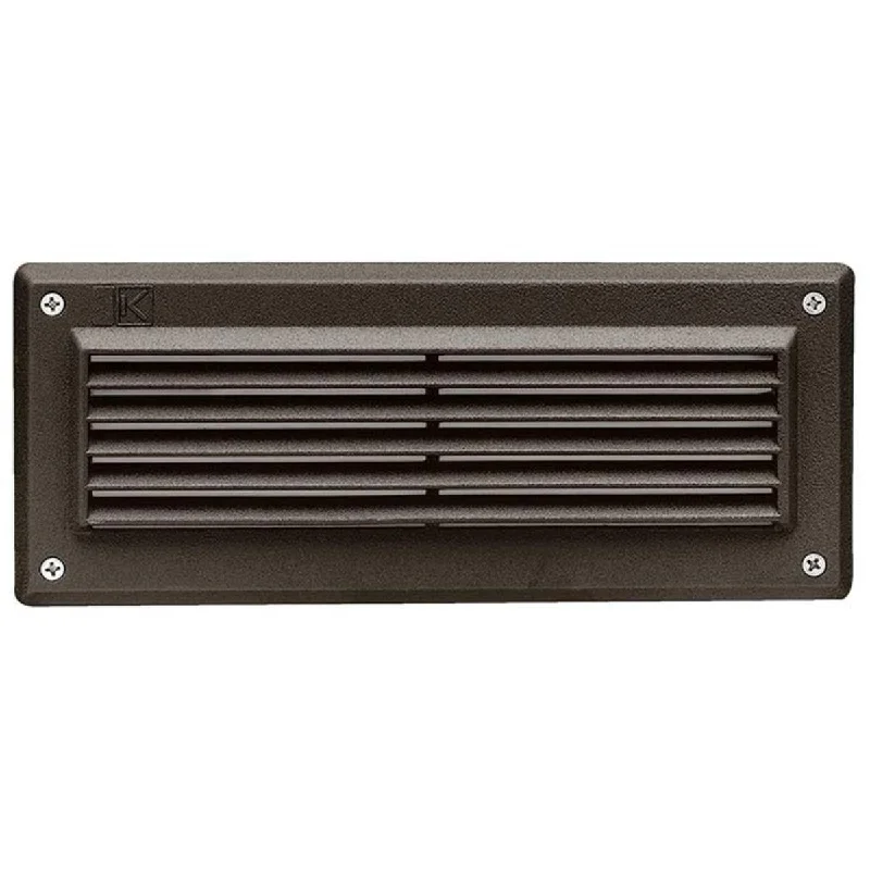 Dust - Resistant Industrial Lighting for Dirty Workspaces2.5W LED Landscape Step Light Aluminum Textured Architectural Bronze86 Lumens 3000K 15V