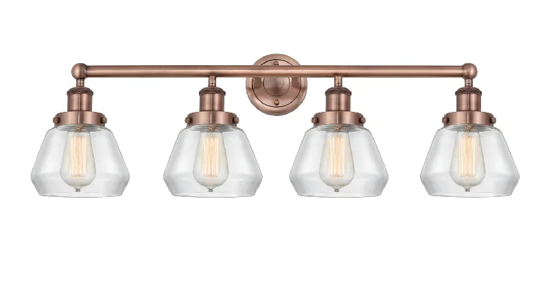 Industrial Task Lighting for Precision WorkstationsEdison Four Light Bath Vanity