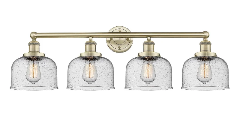 Industrial Lighting for Printing Press FacilitiesEdison Four Light Bath Vanity