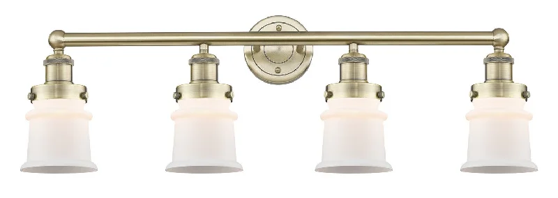 Industrial Lighting for Electronics ManufacturingEdison Four Light Bath Vanity