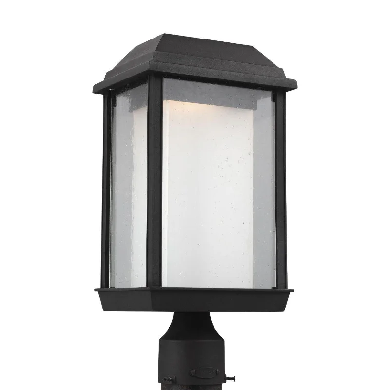 Industrial Pendant Lighting for Machine ShopsMcHenry LED Lantern Head Black finish
