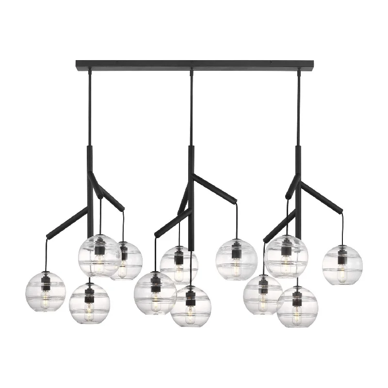 Industrial Flood Lighting for Outdoor Loading DocksSedona 12 Light Chandelier