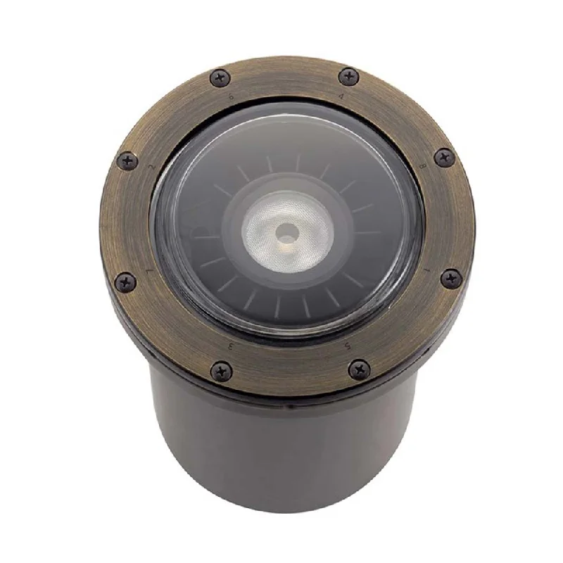 Industrial Lighting for Pharmaceutical ManufacturingVLO LED In-Ground Landscape Light 15 Degree 2700K Centennial Brass