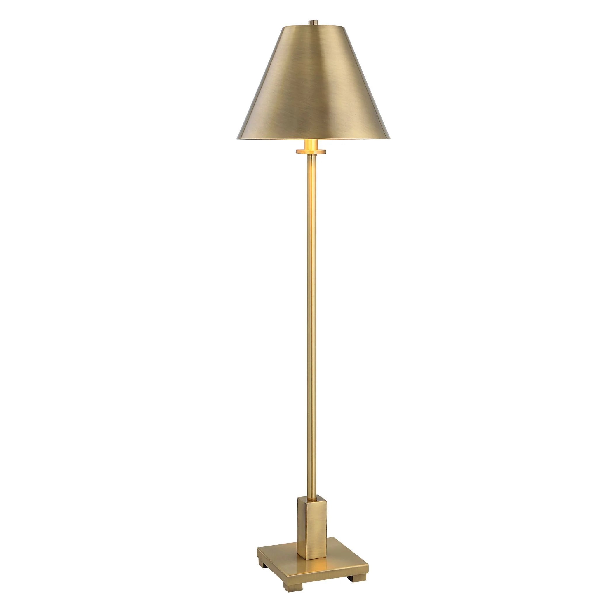 Track lighting for highlighting bookcasesPilot Buffet Lamp, Brass