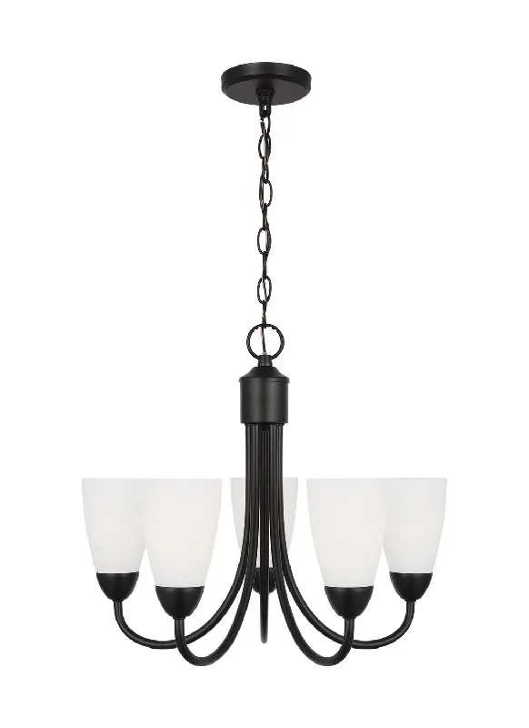 Industrial Lighting with High CRI (Color Rendering Index) for True Color PerceptionSeville Five Light Chandelier