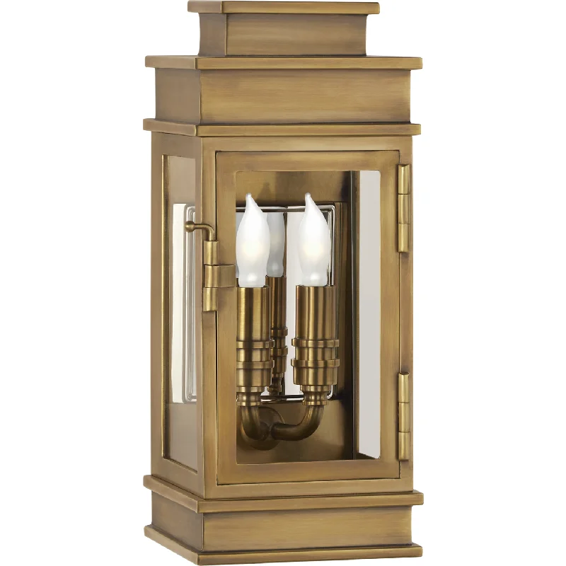 Modern track lighting with LED bulbsLinear Mini Wall Lantern