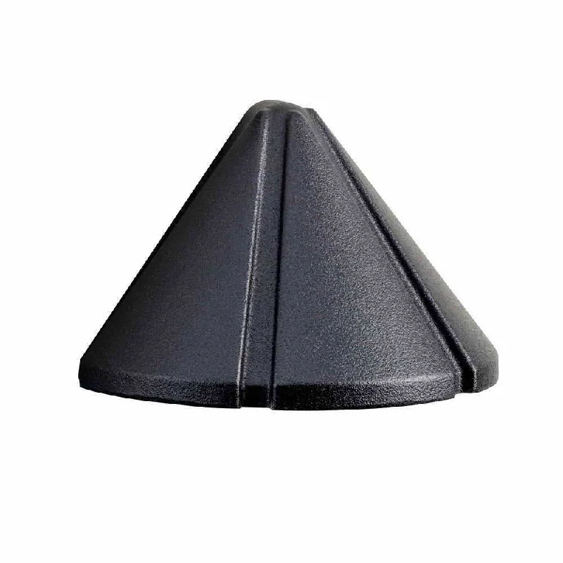 Industrial Lighting for Textile Mills12V LED Mini Deck Light 3000K Textured Black