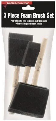 Rustic track lighting for farmhouse decorRubberset 3 Piece Foam Brush Set