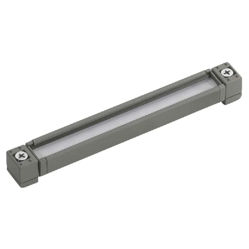 Industrial Wall - Mounted Lighting for Workshop Walls12V LED 6" Hardscape Light 3000K Gray Aluminum