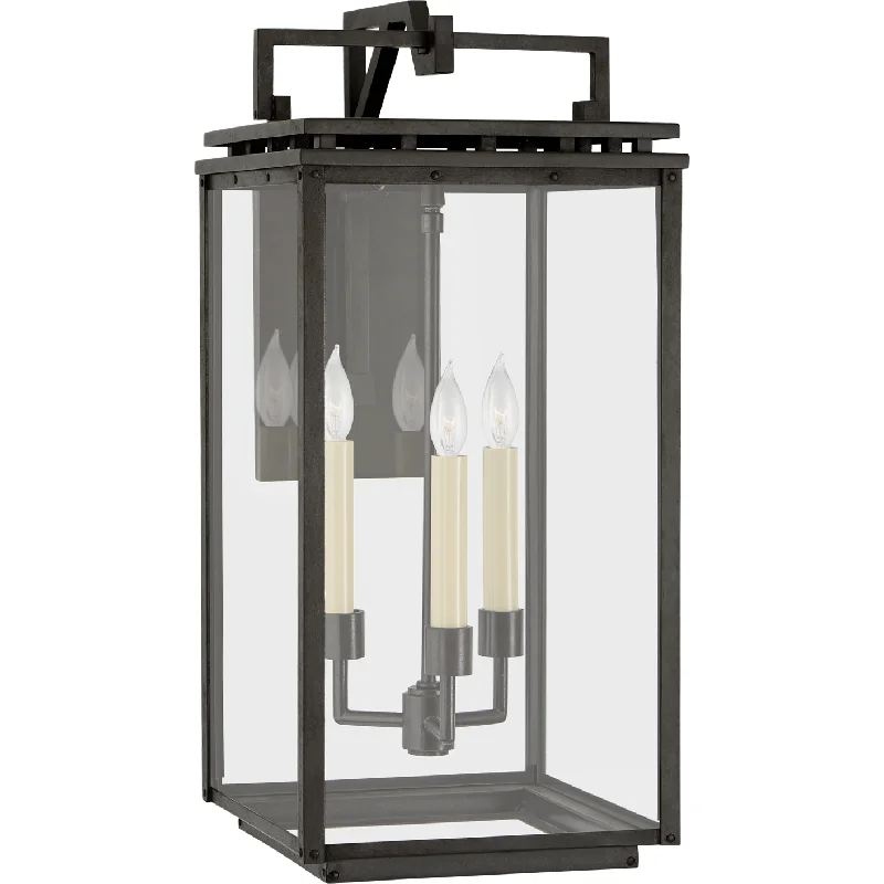 Industrial - style track lighting for loftsCheshire Medium Bracketed Wall Lantern