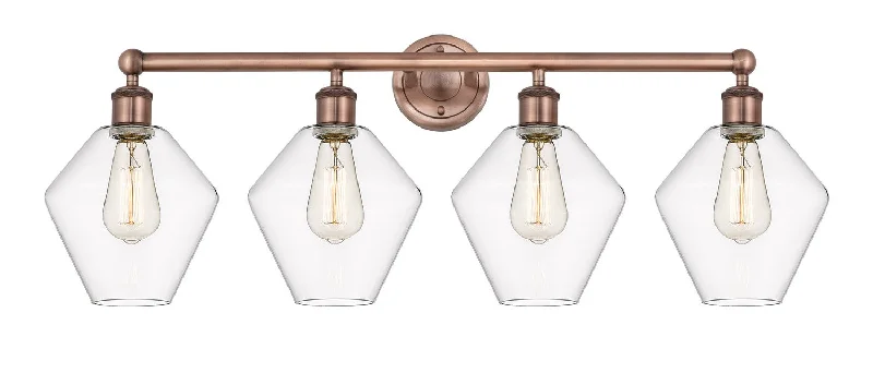 Industrial Lighting for Furniture FactoriesDowntown Urban Four Light Bath Vanity