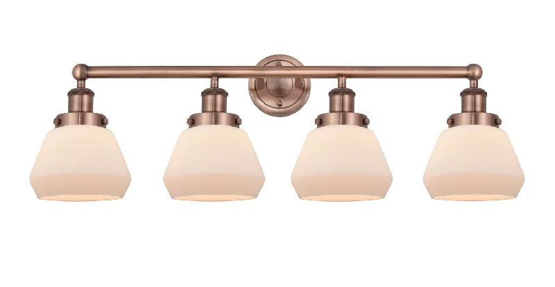 Color - Tunable Industrial Lighting for Special ApplicationsEdison Four Light Bath Vanity Color - Tunable Industrial Lighting for Special ApplicationsEdison Four Light Bath Vanity