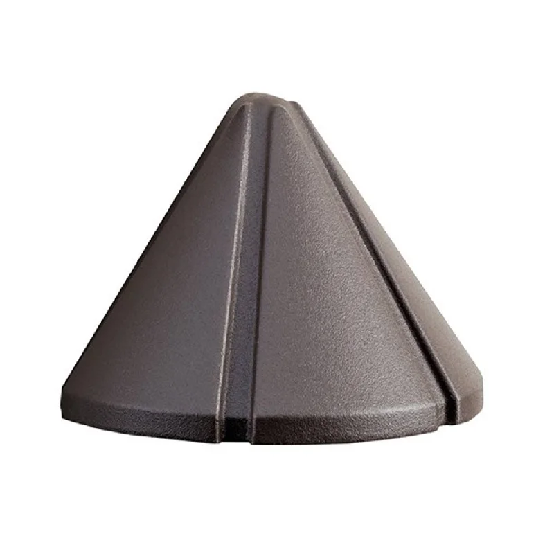 Shock - Resistant Industrial Lighting for Vibrating Machinery Areas12V LED Mini Deck Light 2700K Textured Architectural Bronze
