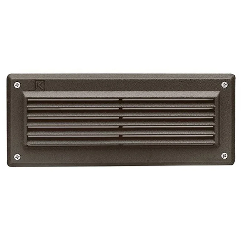 Dimmable Industrial Lighting for Ambiance Control2.5W LED Landscape Step Light Aluminum Textured Bronze 82 Lumens 2700K 15V