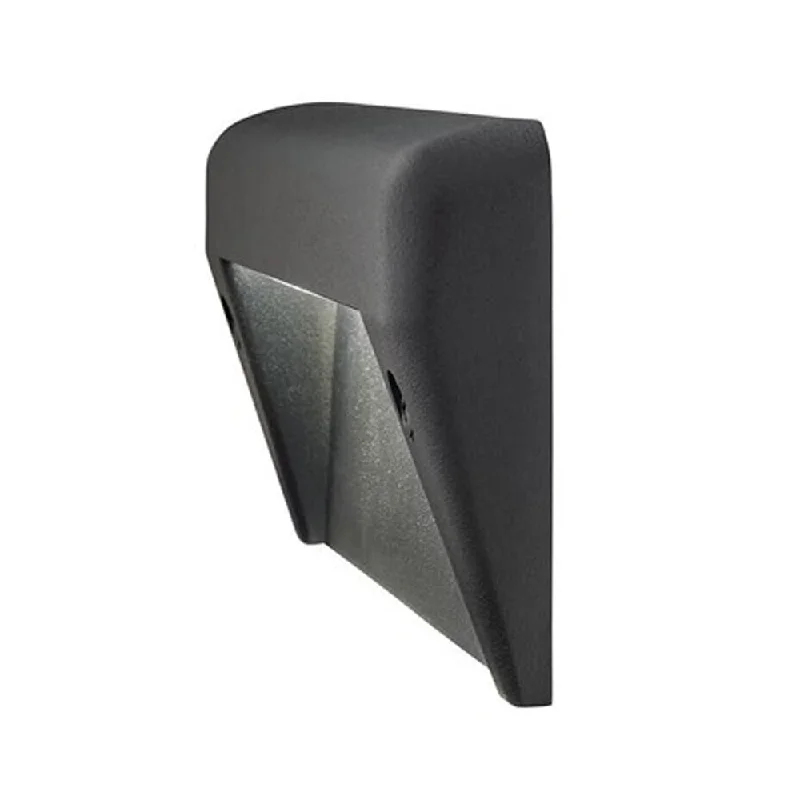 Industrial Ceiling - Mounted Lighting for Assembly Plants12V 6" LED Surface Mount Step Light 3000K Textured Black