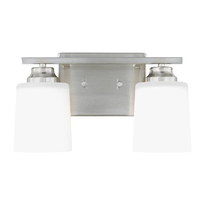 Energy - Efficient Industrial Lighting for Cost - SavingsVinton Two Light Wall / Bath Sconce