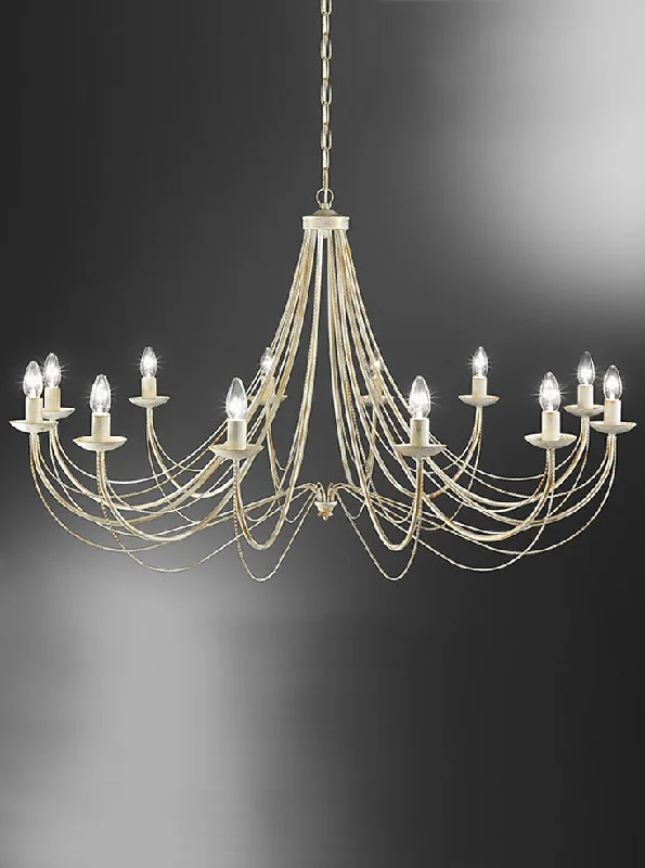 Track lighting with a brushed nickel finishFilo 12/16Lt Double Height Light - Cream/Black Finish