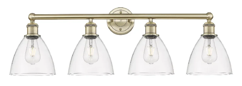 Corrosion - Resistant Industrial Lighting for Coastal FactoriesEdison Four Light Bath Vanity Corrosion - Resistant Industrial Lighting for Coastal FactoriesEdison Four Light Bath Vanity