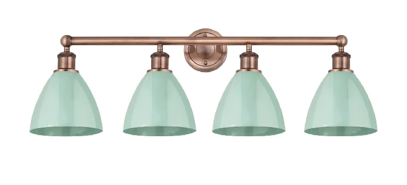 Industrial Lighting for Chemical PlantsDowntown Urban Four Light Bath Vanity